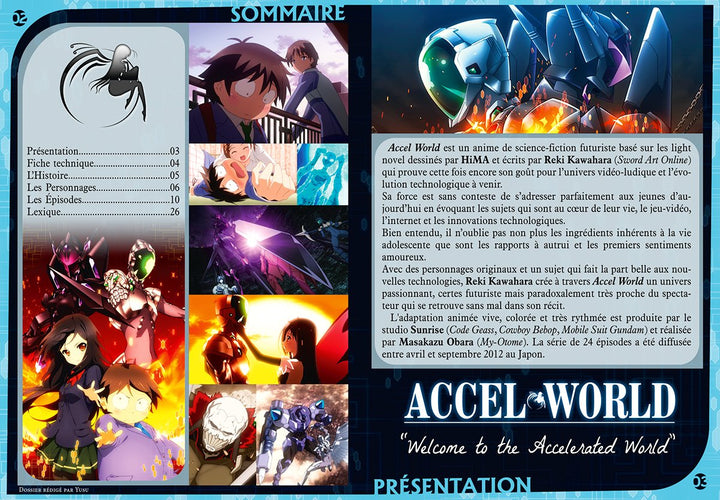 ACCEL WORLD INTEGRALE ED Saphir BRD [Blu-ray] [FR Import], Blu-ray