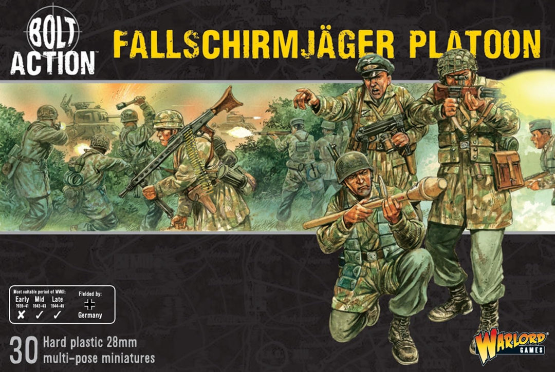 Bolt Action 2 Fallschirmjager (German Paratroopers) - EN