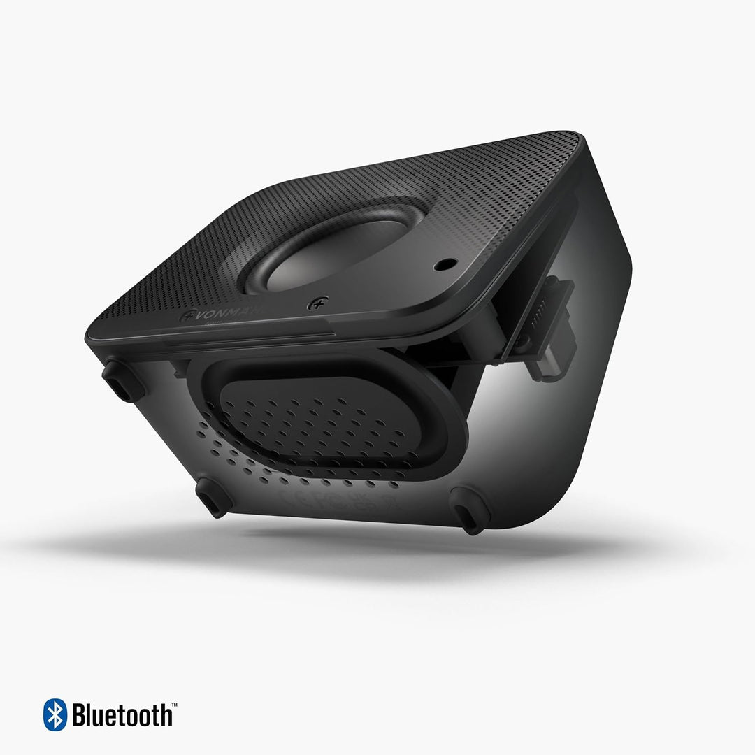 VONMÄHLEN – Air Beats Go kabelloser Bluetooth Lautsprecher klein mit unverwechselbarem Sound – wasse