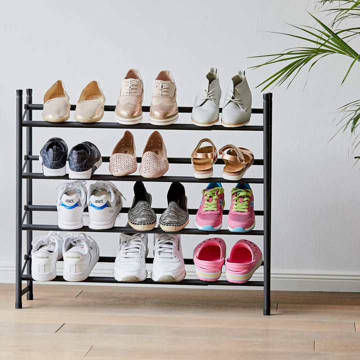 Love IT Store IT Loft Schuhregal aus Metall - Schmales, offenes Regal für bis zu 20 Paar Schuhe - Au