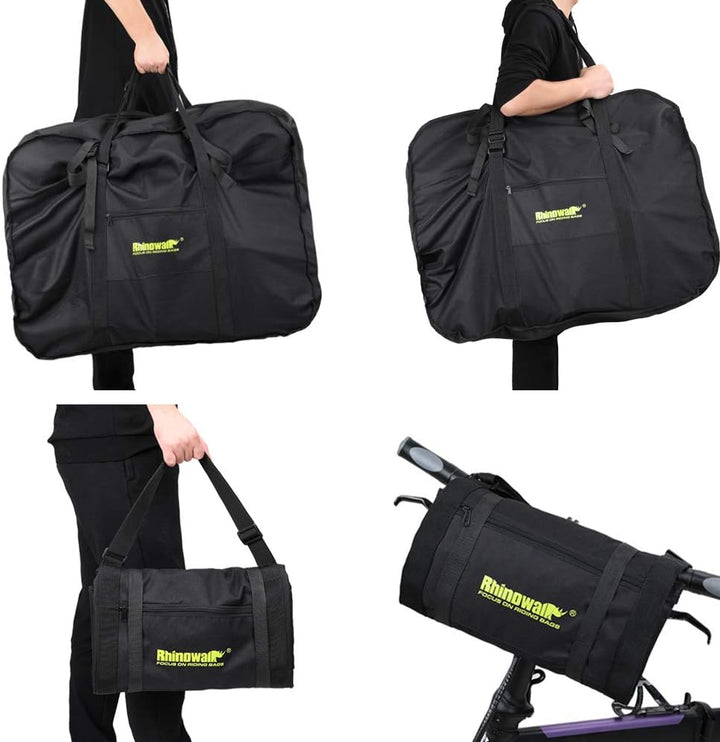 SUNELFFY 20 Zoll faltbare Fahrradtasche Fahrrad Tragetasche Fahrrad Reise Tragetasche Fahrrad Transp