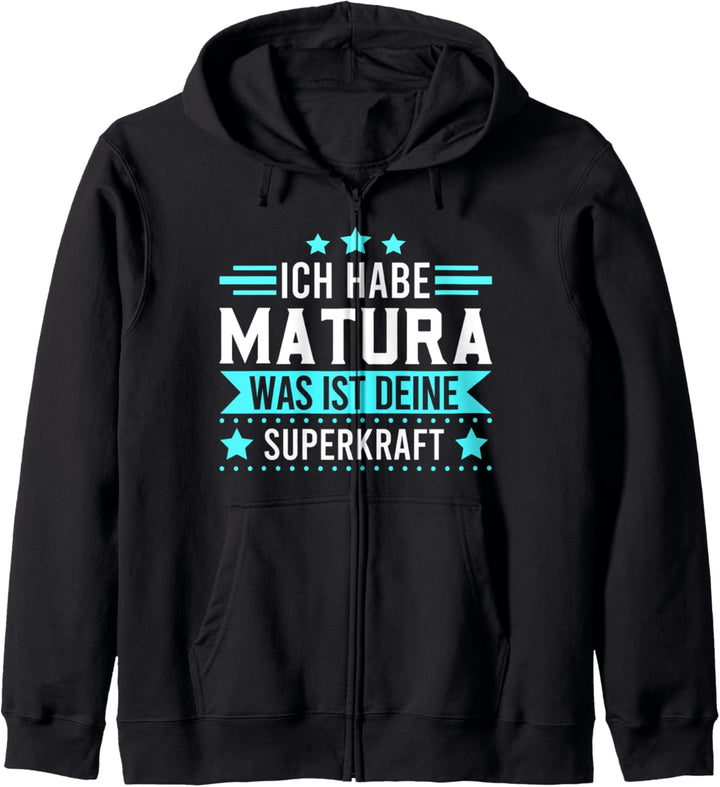Matura Prüfung Schulabschluss Kapuzenjacke
