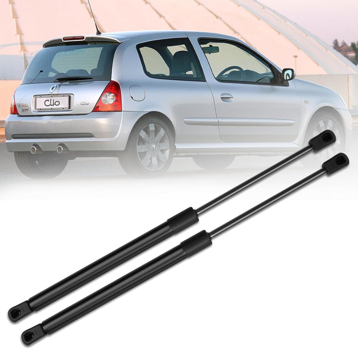 2 Stück Gasfeder Heckklappe Kompatibel mit Renault Clio 2 1999-2005, Gasdruckfeder Heckklappendämpfe