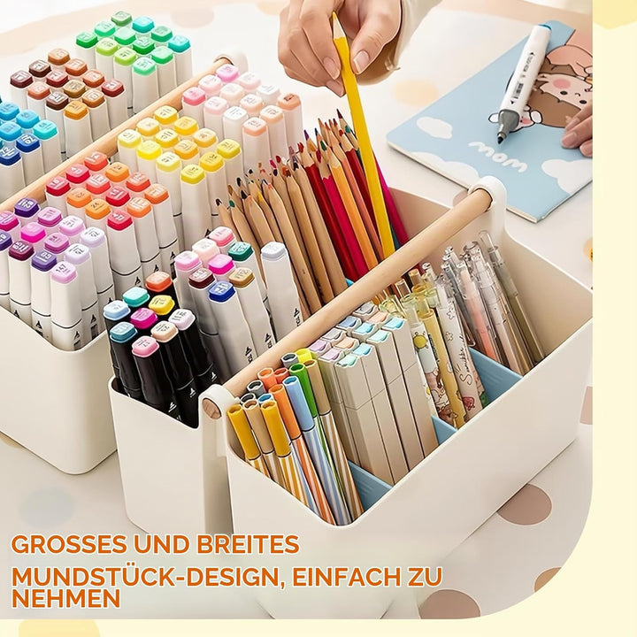 Tragbare Aufbewahrungsbox, Box Organizer in Bad Küche, Weisser Mehrzweck-Caddy Organizer, Wasserdich