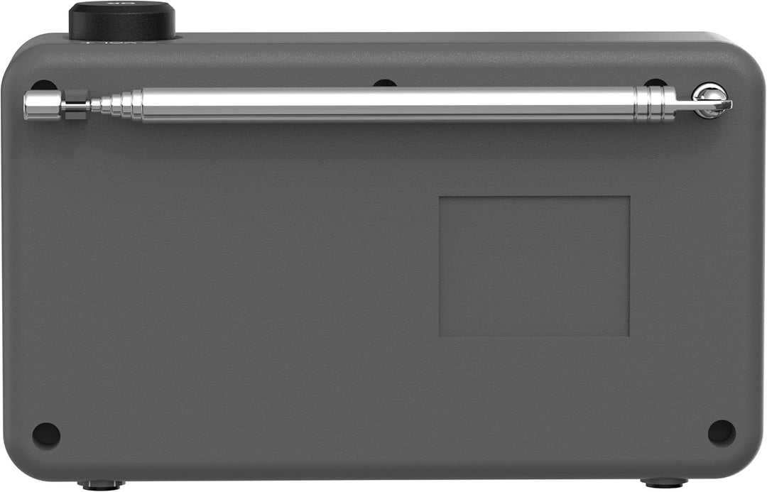 Kenwood CR-M25DAB-B - Tragbares DAB+ Radio mit Bluetooth, Automatic Safety Alert (ASA), Li-Ion Akku