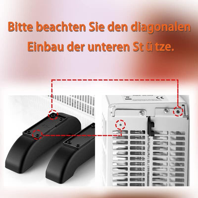 DONYER POWER Konvektor-Heizkörper 2000W Raumheizung mit Einstellbarem Thermostat Nicht Vorjähriges I