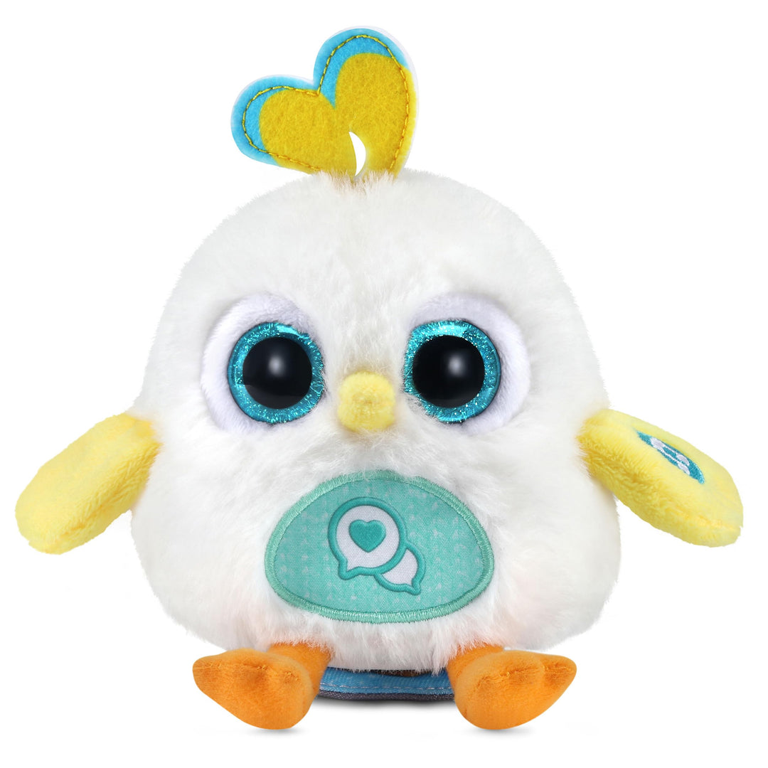 VTech LoLibirds Oscar - Plüschtier mit Aufnahme-Funktion Weiss, Weiss