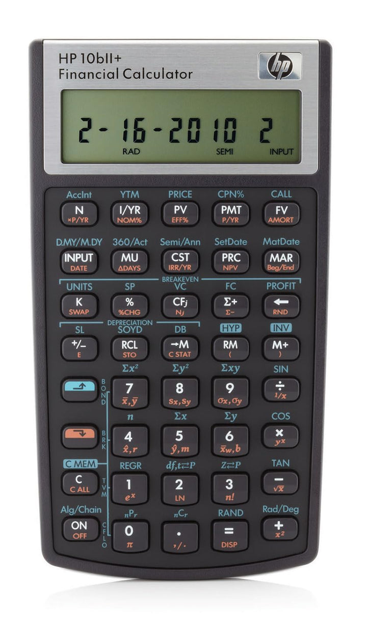 HP 10BII+ Financial Calculator, 1
