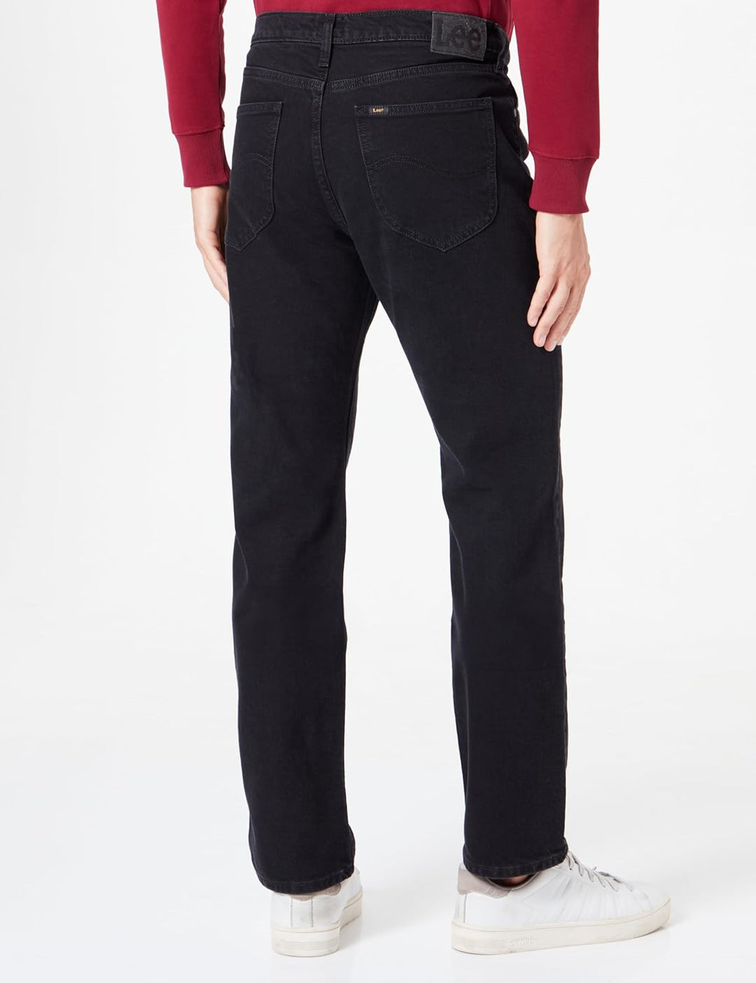 Lee Men's Modern Series Relaxed-fit Bootcut Jean 28W / 32L Black Rinse, 28W / 32L Black Rinse