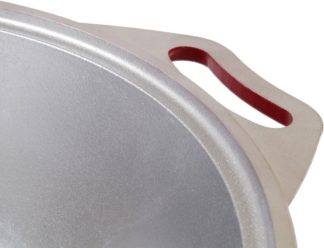 Kukmara Kochtopf 4 Liter Aluguss mit dicken Wänden - Kazan - Kasan - Schmortopf/Dekorative Aussenbes