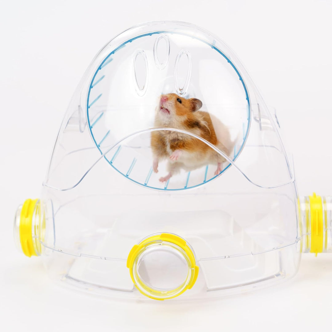 Ferplast Hamsterkäfig, COMBI 2 Nagerkäfig, Kleintierkäfig, Hamsterzubehör inklusive, 79 x 30 x h 26