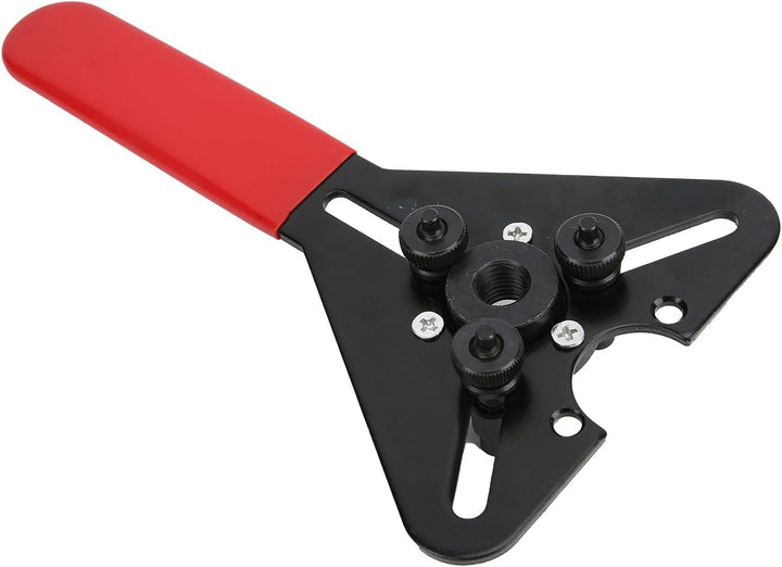 Yctze R134a Klimaanlage Kupplungshaltewerkzeug, Stahl Auto A/C Reparatur Doppelzweckschlüsselsatz Ku