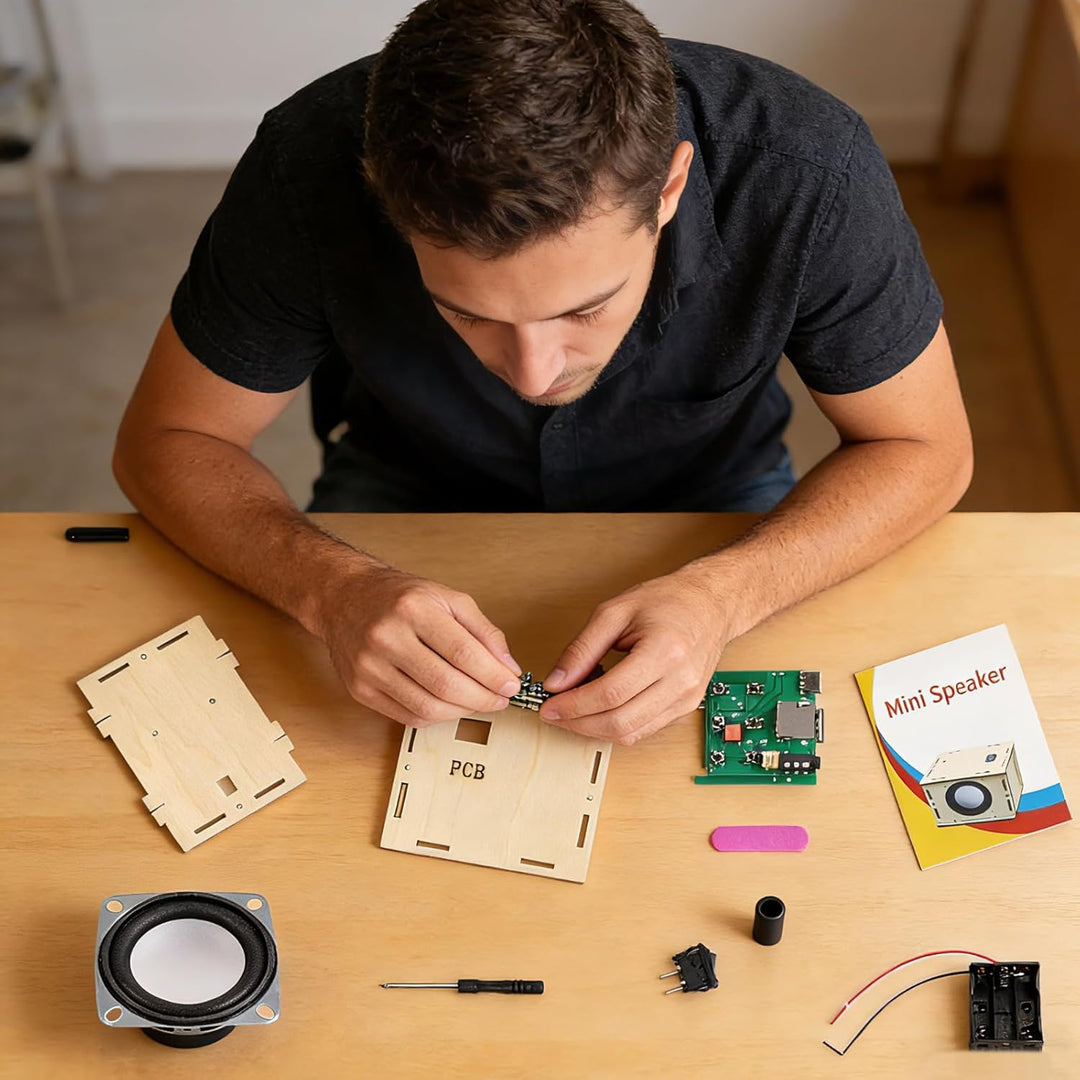 DIY Bluetooth Lautsprecher und Mikrofon Set, Elektronik Bausatz, Bluetooth Lautsprecher Bausatz, Hol