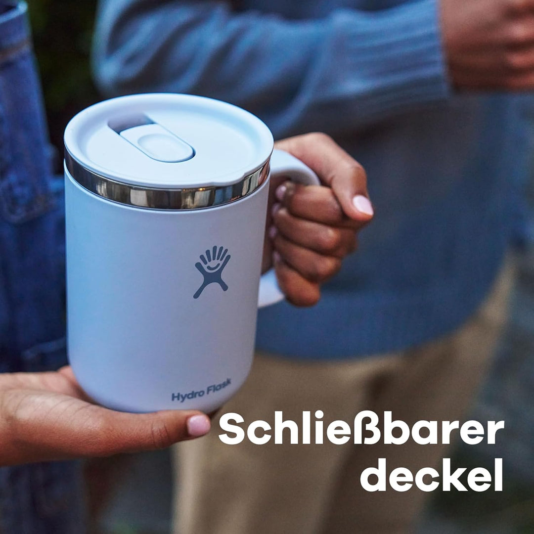 Hydro Flask – Mug Coffee 355 ml (12 oz) – Isolierter Edelstahl mit verschliessbarem spritzfestem Dec