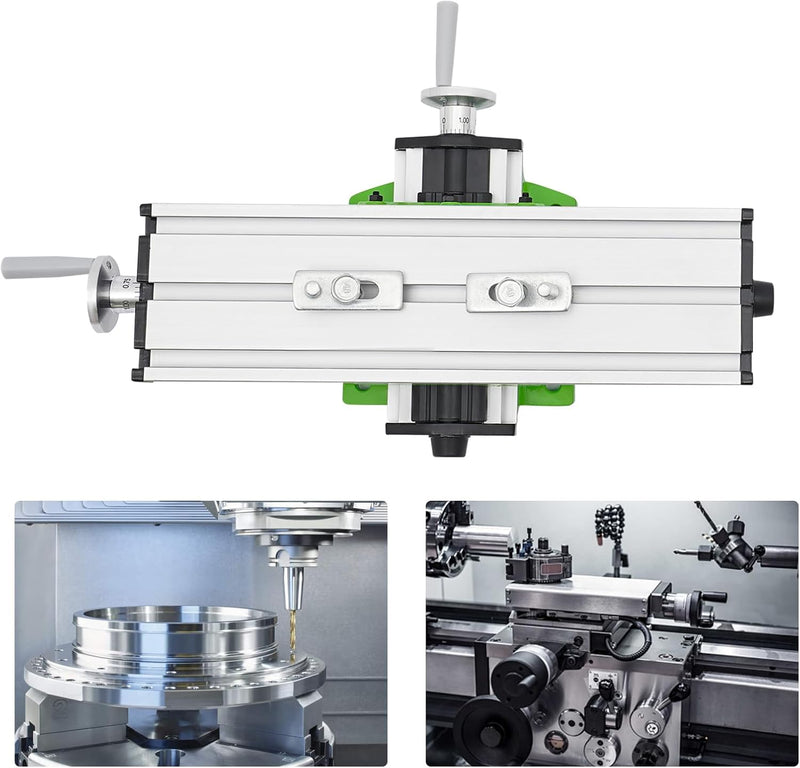 Präzisions Kreuztisch Fräsmaschine aus Aluminium-Legierung | Multifunktionaler Kreuzschlitten für Fr