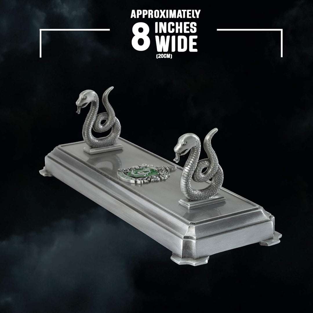 Harry Potter The Noble Collection Slytherin Wand Stand