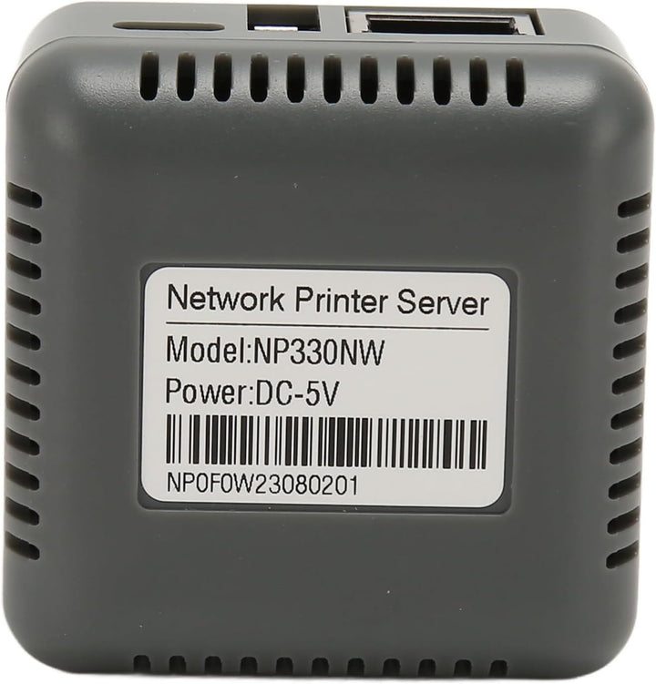 GOWENIC RJ45-Netzwerkanschluss, Netzwerk-USB-Druckerserver, WLAN-Netzwerkdruck, EIN Bis Viele Server