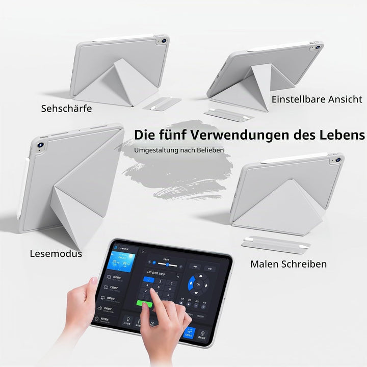 Hülle für iPad (A16) 11. Generation 11 Zoll 2025, iPad 10. Gen 10,9 Zoll 2022, Schlanke Magnetische