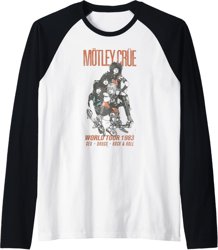 Mötley Crüe - World Tour 83 Raglan