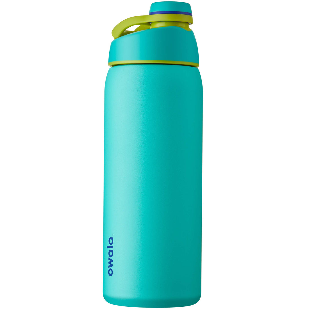 Owala Twist Edelstahl Trinkflasche mit Drehverschluss, 940ml, Neon Basil 940 ml Neon Basil, 940 ml N