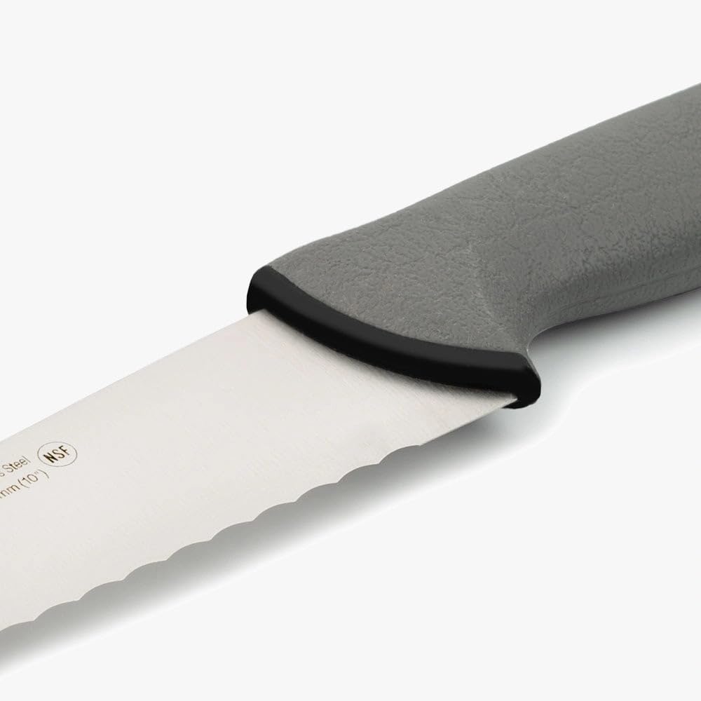 Arcos Kuchenmesser Serrierte Klinge Edelstahl Nitrum 250 mm - Ergonomischer Rutschfester Griff - Hit