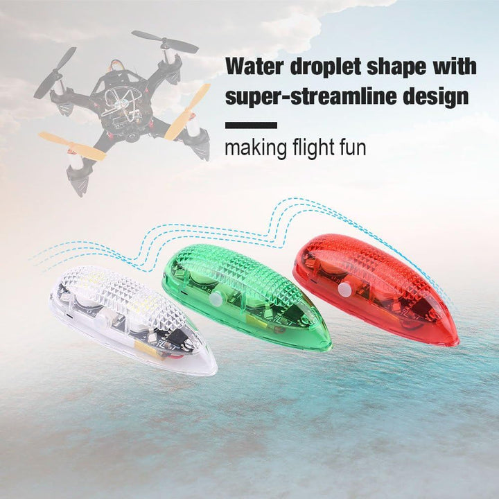 Dilwe 3 stücke rc fix flügel licht, rc drahtlose led licht für rc fix flügel Flugzeug Flugzeug Hubsc