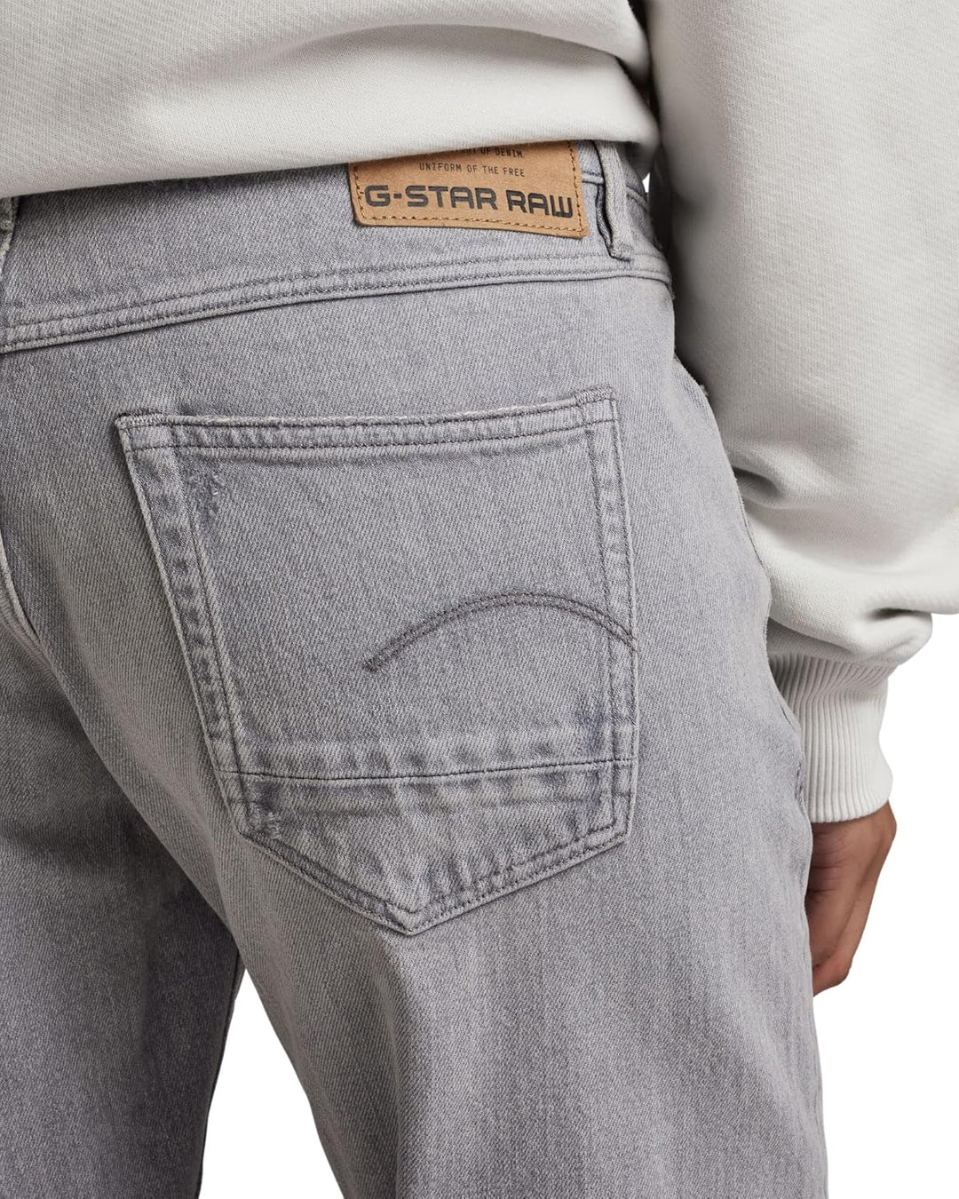 G-STAR Damen Kate Boyfriend Jeans 23W / 30L Grau (Sun Faded Ripped Skyrocket), 23W / 30L Grau (Sun F