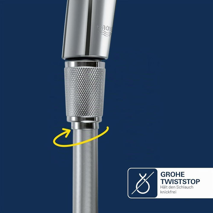 Grohe Tempesta-F Trigger Spray 30 Wandhalterset 1 Strahlart, 26352000 Silber