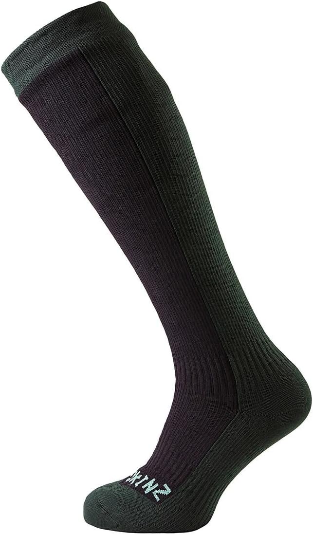SealSkinz Wandern Mid Knee Schwarz Grün