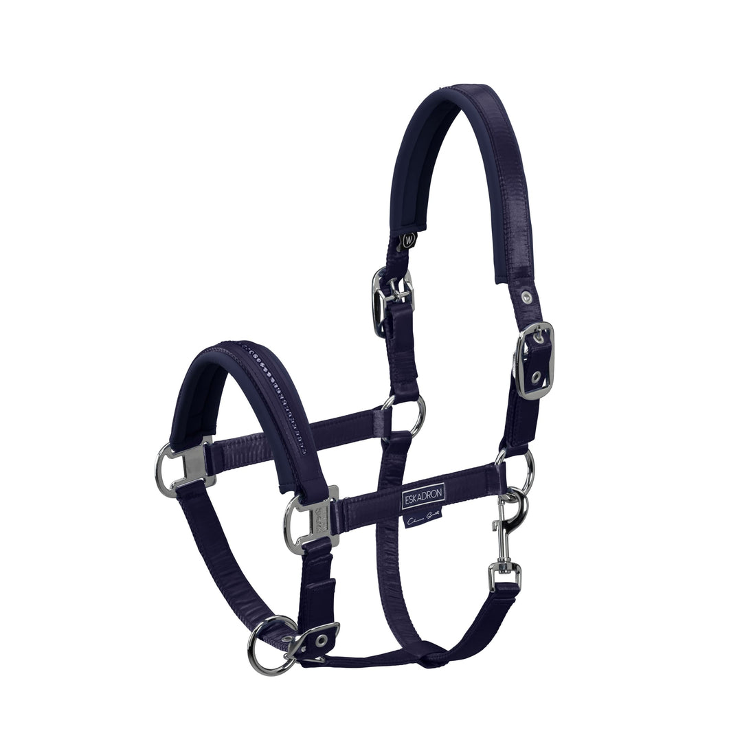 ESKADRON Halfter DOUBLEPIN SATIN CRYSTAL Classic Sports Kollektio
