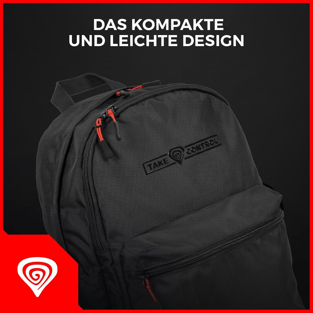 Genesis Gaming-Laptoptasche Pallad für Laptops, 14,1 bis zu 17,3 Zoll, Laptopfach, Rucksack für Uni