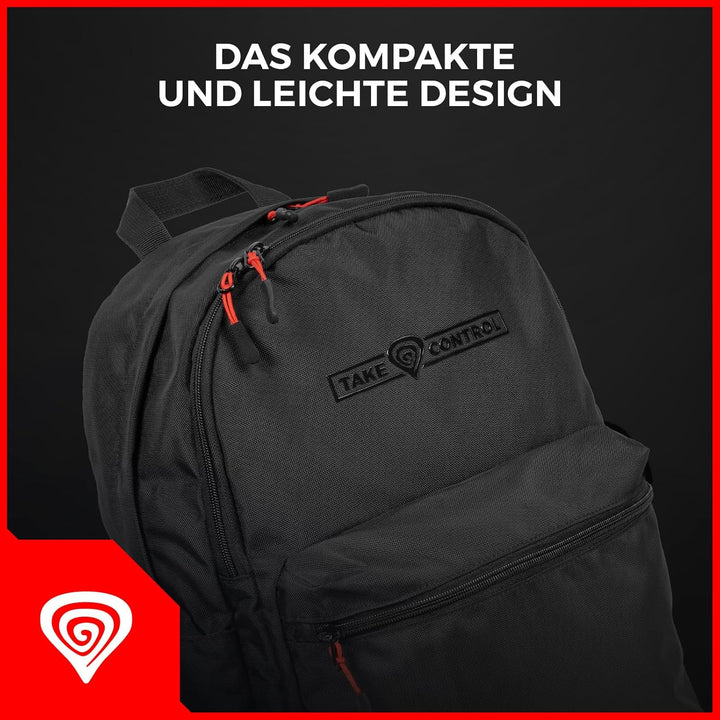 Genesis Gaming-Laptoptasche Pallad für Laptops, 14,1 bis zu 17,3 Zoll, Laptopfach, Rucksack für Uni
