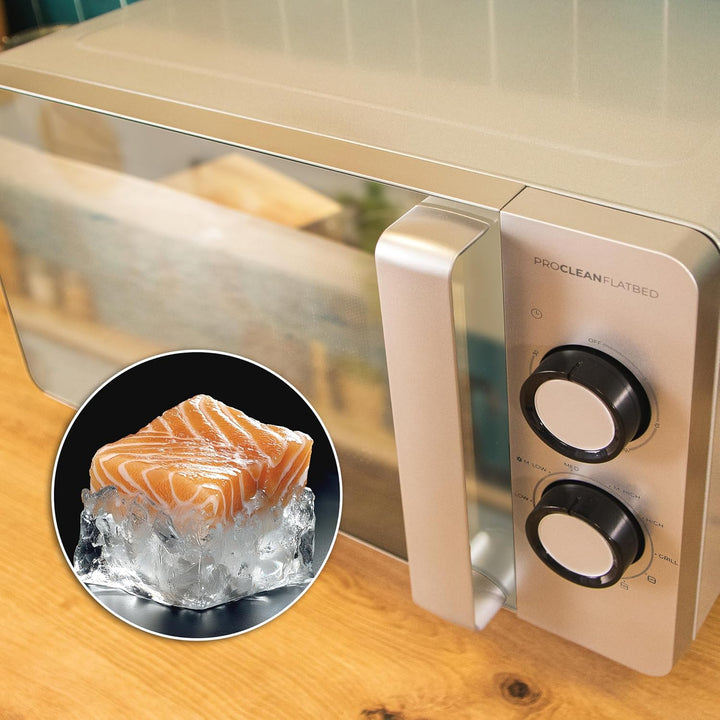 Cecotec Mikrowelle mit Grill Mikrowelle mit Grill Proclean 3160 Flatbed Mirror. 20 l, 700 W, 6 Stufe