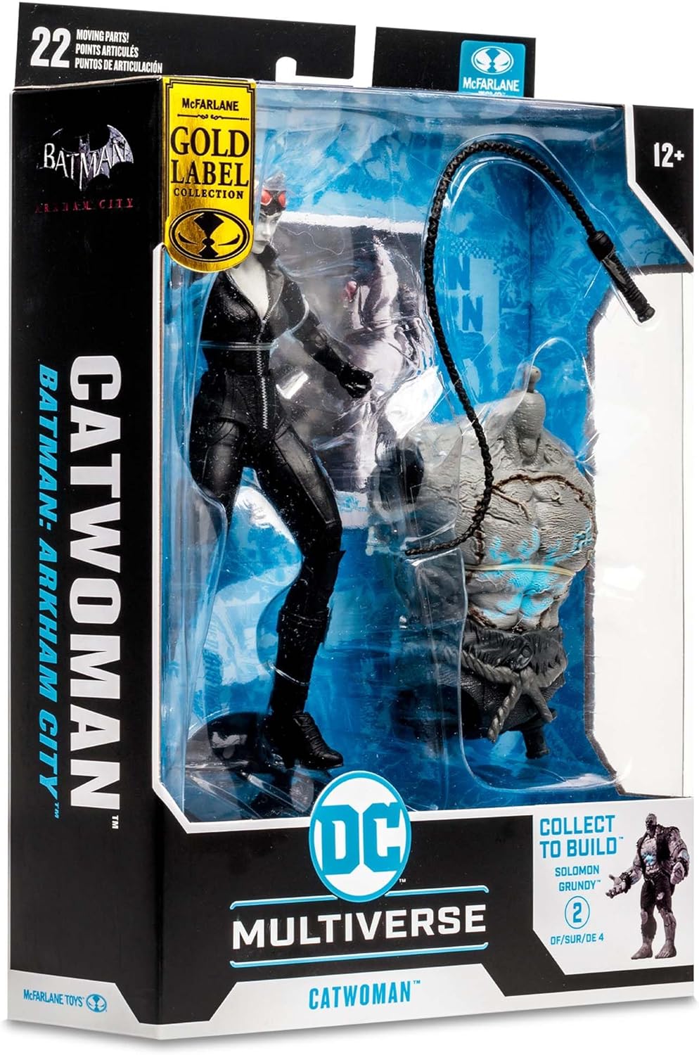 DC Gaming Build A Actionfigur Catwoman Gold Label (Batman: Arkham City) 18 cm