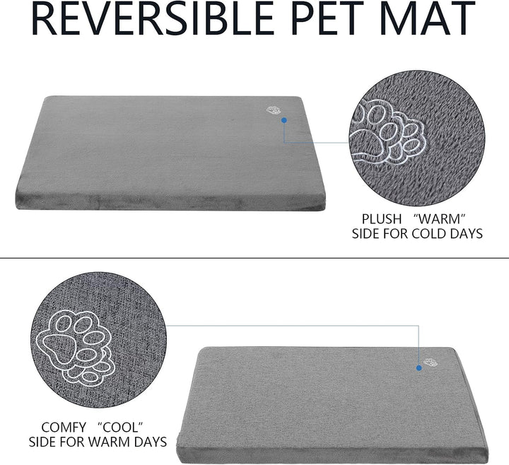 EMPSIGN Hundebett Mittelgrosse Hunde Hundekissen Waschbar, Hundebett Wasserdicht M 74x46x5.8cm, Hund