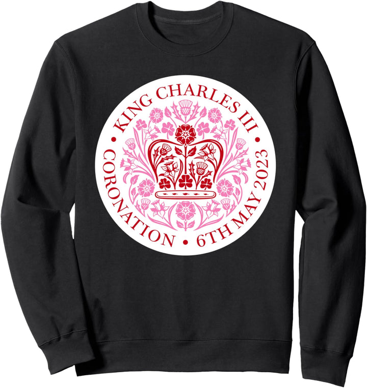 Erinnerungsstücke zum britischen König III. Charles Krönung 2023 Sweatshirt