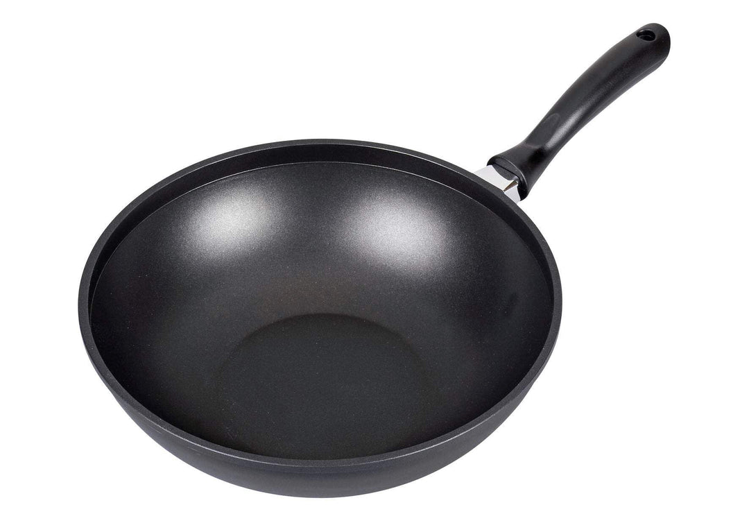 Wok, Wokpfanne, Aluminium, Ø 30 cm, Höhe: 9.5 cm