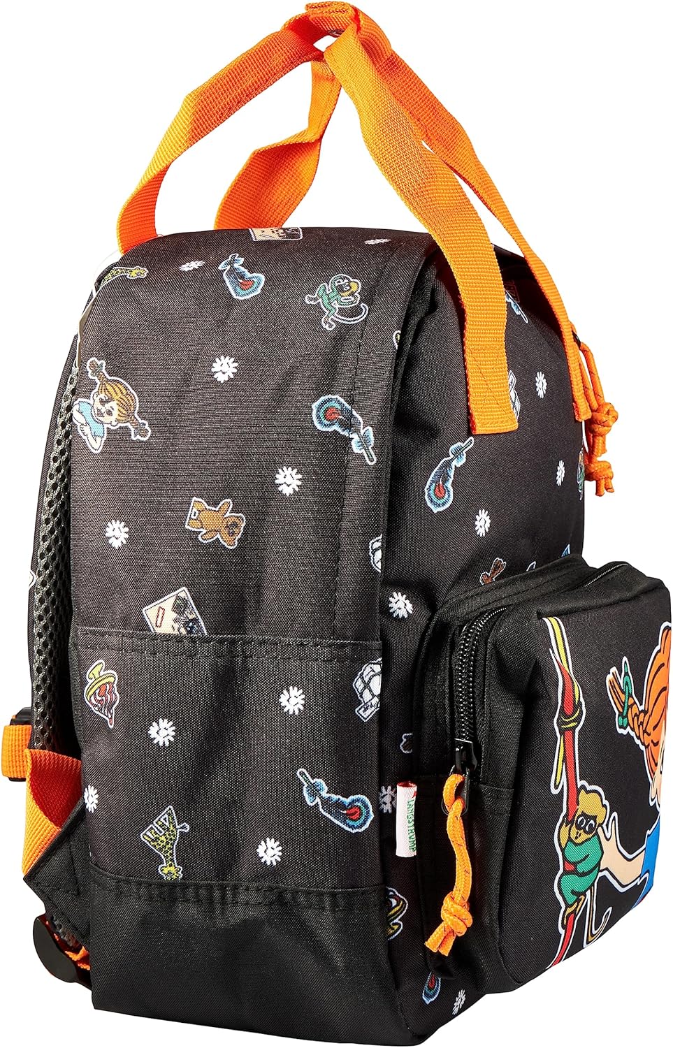 Pippi Langstrumpf Kids Small Backpack - Offiziell lizenziert - 300D Recyceltes Polyester - H29 x B20