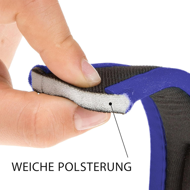 Ferplast ERGOCOMFORT Hundeleine aus Nylon, ergonomischer Griff, weiche Polsterung, Länge 120 cm x 2