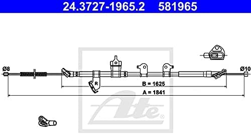 ATE 24.3727-1965.2 Bremskraftverstärker