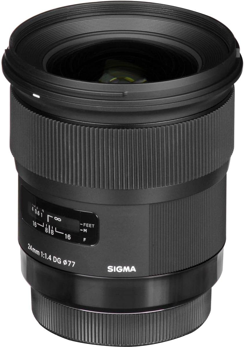 Sigma 24mm F1,4 DG HSM Art Objektiv für Canon EF Objektivbajonett für Canon Single, für Canon Single