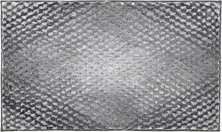 Kleine Wolke Badteppich Cory Anthrazit 70x120 cm grau