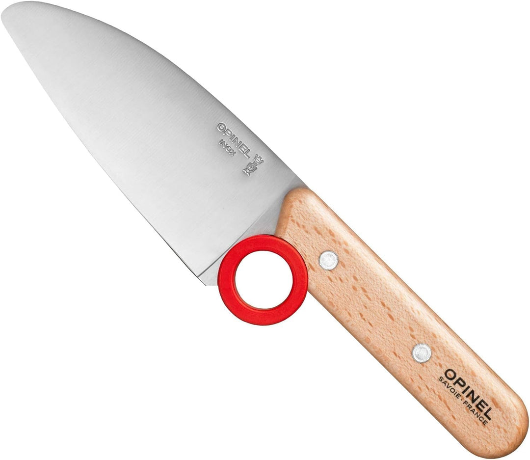Opinel Le Petit Chef Kinder-Küchenmesser-Set mit Holzgriff | 3-teilig | persönliche Gravur | Sparsch