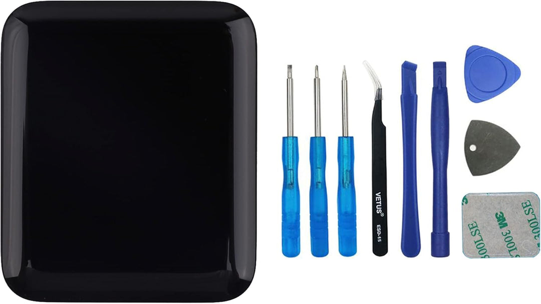 SwarKing LCD Display kompatibel mit Watch Series 1 38mm Sport Version A1802 and (1st Generation) Tou