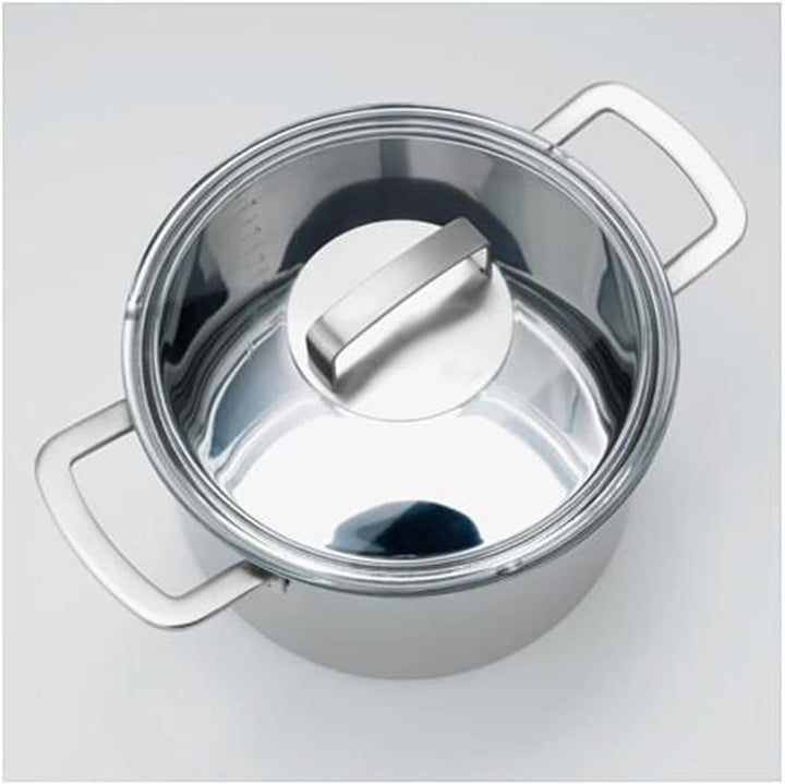 IKEA Ikea 365+ Topf mit Deckel, 8,0 l, Edelstahl