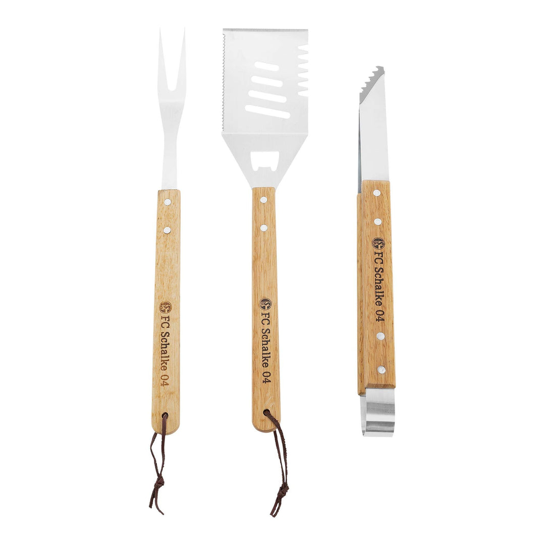 FC Schalke 04 Grillbesteck 3er Set
