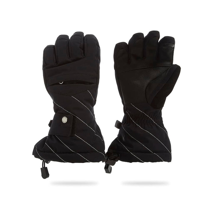 Spyder Mädchen Synthesis Skihandschuhe XL Schwarz / Schwarz, XL Schwarz / Schwarz