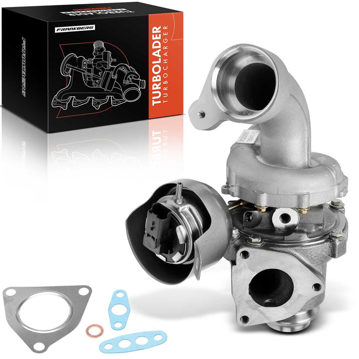 Frankberg Turbolader Drosselklappe Abgasturbolader 3-Polig Kompatibel mit C4 Grand Picasso I UA 2.0L