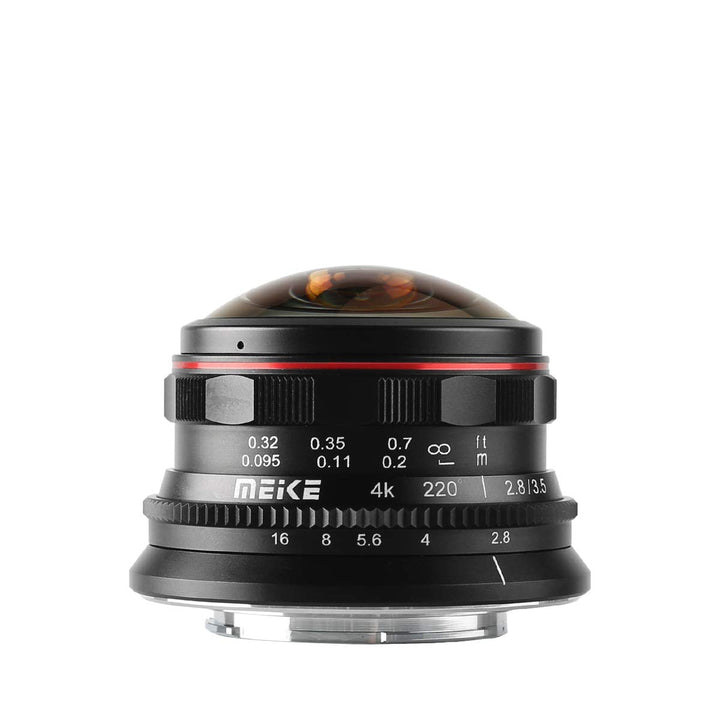 Meike MK-3.5mm f2.8 Ultra Wide Circular Fisheye Lens for Olympus Panasonic Lumix MFT Micro 4/3 Mount