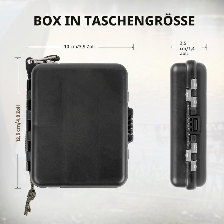 SF 217pcs Karpfenangel-Zubehörset mit Angelkoffer Inklusive Anti-Tangle-Hülle, Köderschrauben, Haken